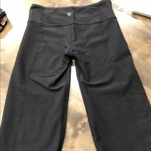 Reversible lululemon cropped pants/Capri